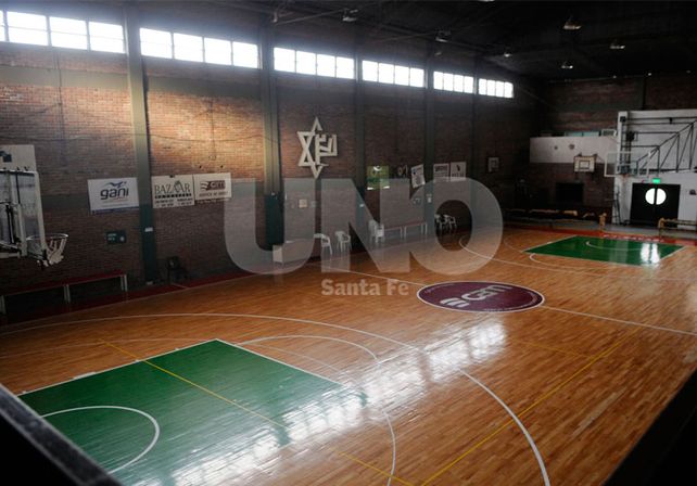 Estadio. El Iehúda Hamacabí es el epicentro de grandes partidos de básquet.