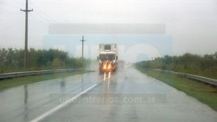Lluvias: No hay cortes de rutas pavimentadas en Entre Ríos