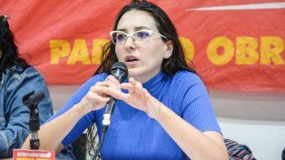 La precandidata a gobernadora por el Frente de Izquierda, Carla Deiana