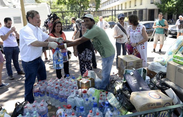 El titular de Red Solidaria manifestó que están desbordados de generosidad