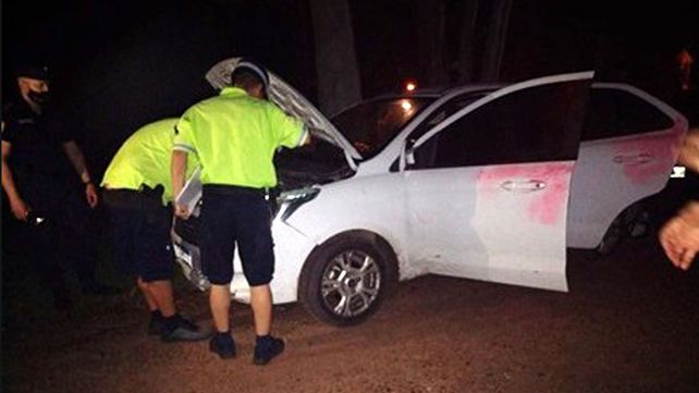 El conductor abandonó el auto en Concepción del Uruguay