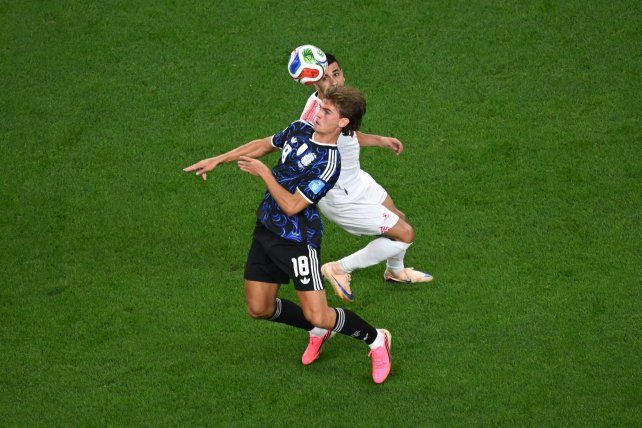 Nico Paz debutó en el Mundial 2026 con la selección argentina.