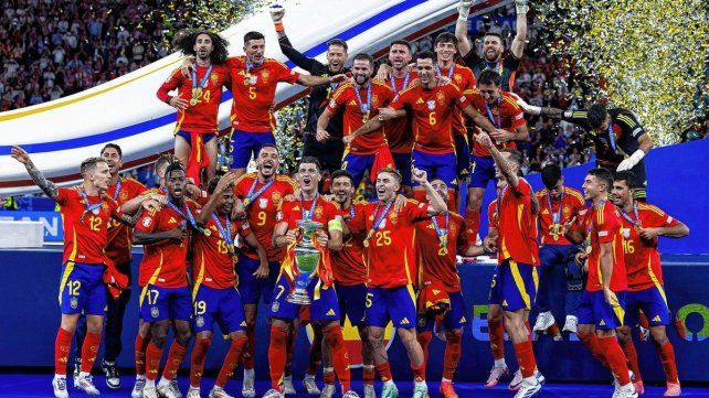 España le ganó a Inglaterra y se quedó con la Eurocopa