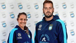 Rocío Sánchez Moccia y Luciano De Cecco los abanderados argentinos en París 2024.
