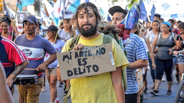 Paraná: la Marcha de la Gorra repudió la violencia policial