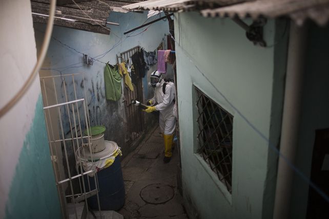 Miedo. Dilma Rousseff autorizó el ingreso irrestricto a casas abandonadas. (AP)