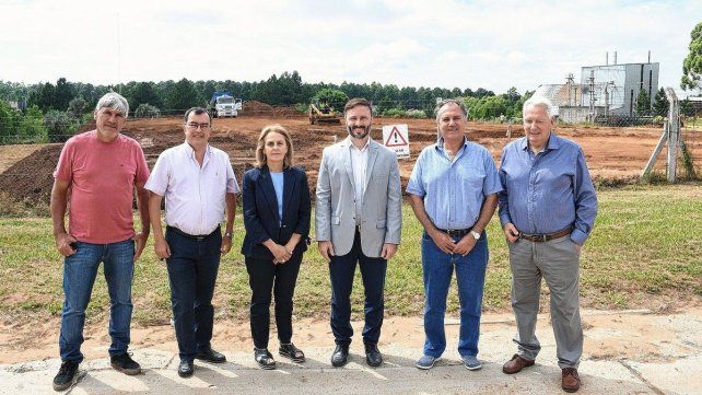 Recorrida de funcionarios en el Parque Industrial
