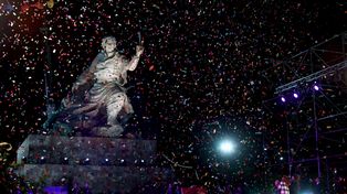 La presidenta inauguró el monumento a Juana Azurduy
