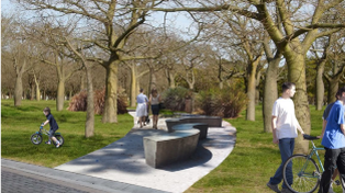El Parque Regional Sur es un gran pulmón verde de la ciudad.