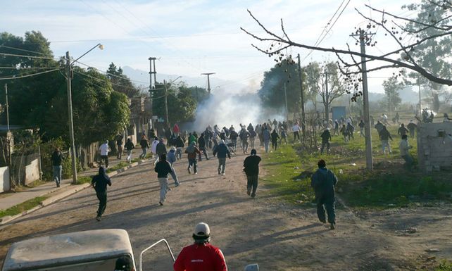 Video de la violenta represi&oacute;n en Jujuy