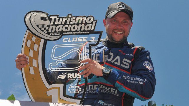 Gassmann tras la carrera mostró su alegría.&nbsp;
