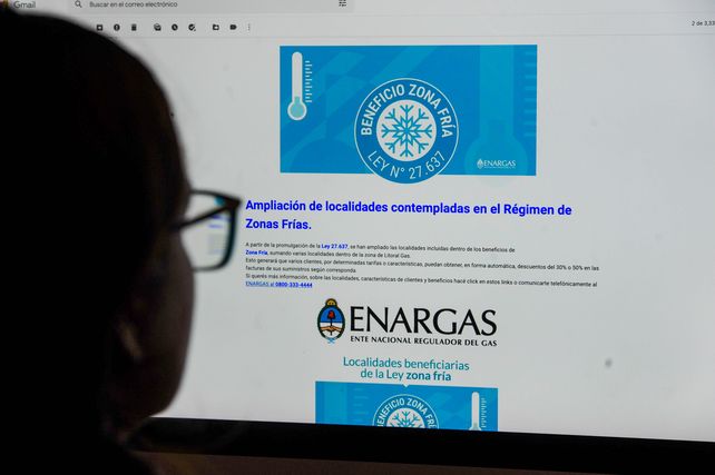 Los usuarios de Litoral Gas comenzaron a recibir la información sobre los descuentos.