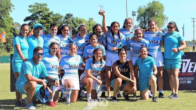 El seleccionado femenino de rugby de Argentina se alzó con el quinto puesto del Sudamericano jugado en Uruguay.