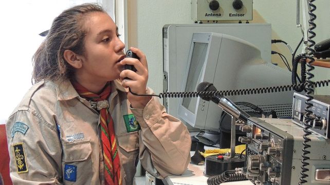 Los niños del grupo scouts Santo Domingo Savio