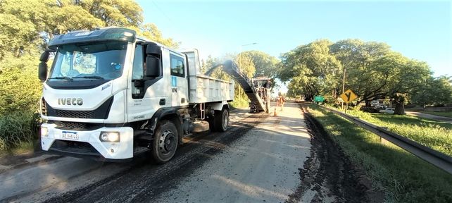 Vialidad Nacional ejecuta arreglos en el puente de RN 11 sobre el río Carcarañá