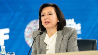 La vocera del FMI, Julie Kozack.