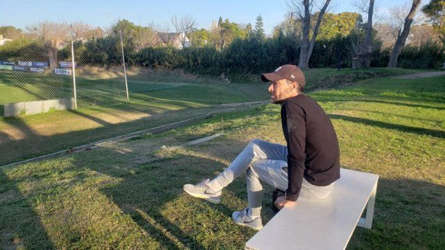 El Kily en la ciudad deportiva. Allí vio el empate de la local.