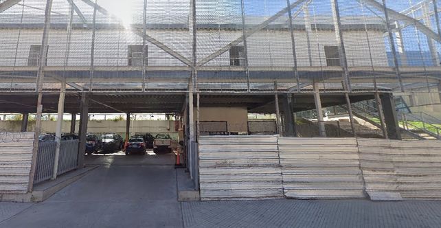 La sede de la PAT donde fue uno de los allanamientos. 