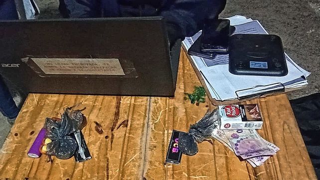 Un detenido en Hernandarias por venta de cocaína y marihuana