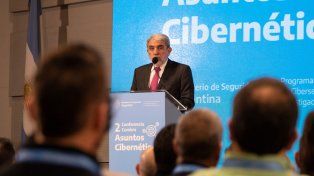 El ministro de Seguridad de la Nación, Aníbal Fernández