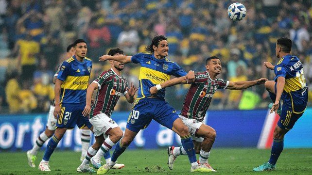 Boca y Fluminense juegan en el mítico Maracaná