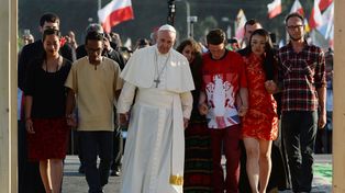 El Papa cerró la Jornada de la Juventud con una misa multitudinaria