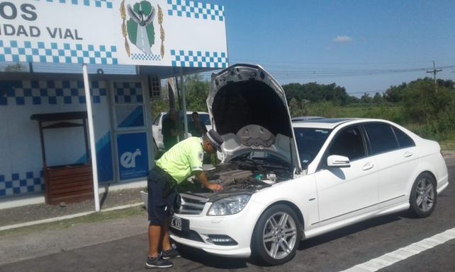 Adulterada. La documentación del auto del papá de Wanda Nara era ilegal.