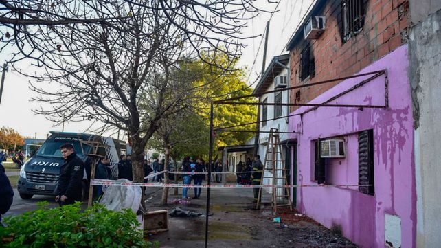 El trágico desenlace del incendio causó conmoción en el barrio.&nbsp;
