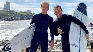 Radziunas y Passeri son alumno y maestro, a veces rivales, pero sobre todo compañeros de aventuras en el agua.