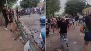Merlo: embistieron con su camioneta a una multitud que festejaba Navidad y los echaron a botellazos