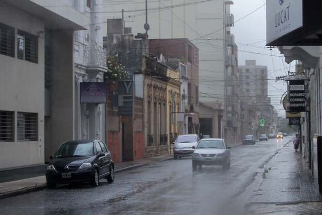 El feriado trajo la lluvia