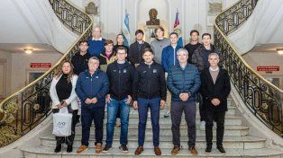 El gobernador Pullaro recibió a los protagonistas del AAT Challenger Santa Fe.