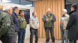 Veteranos de Malvinas visitaron el Túnel Subfluvial y donaron una bandera en homenaje a los 649 héroes