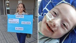 Rocío, madre de Ivá, había reclamado este jueves por un respirador portátil para su hijo.