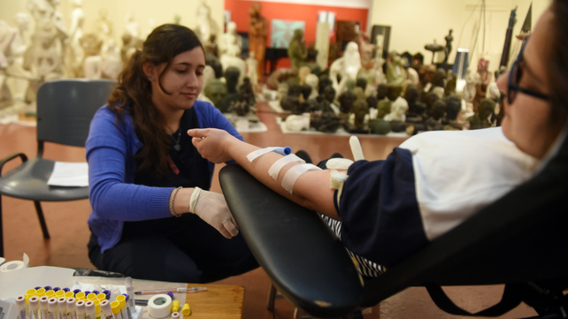 Las campañas de donación de sangre son claves para mantener el stock del Banco de Sangre municipal.