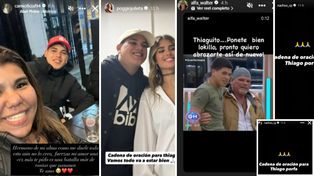 Thiago Medina, ex participante de Gran Hermano se accidentó y lucha por su vida. Familiares y amigos pidieron una cadena de oración