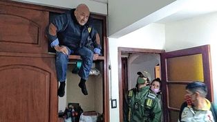 Encontraron a un represor escondido dentro de un placard