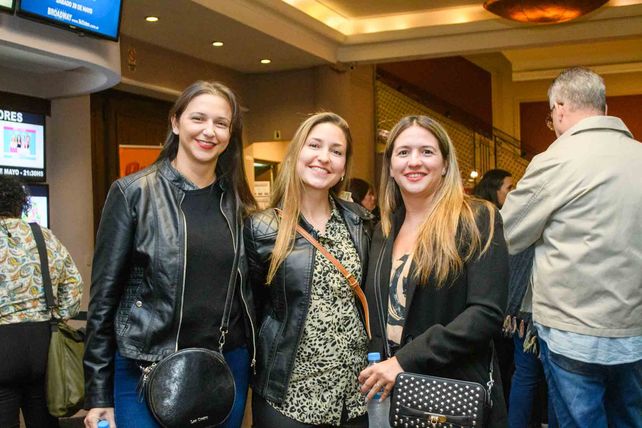 Romina Sassetti, Carolina Barro y Nerina Canilo