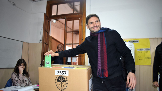 El precandidato a gobernador por Santa Fe