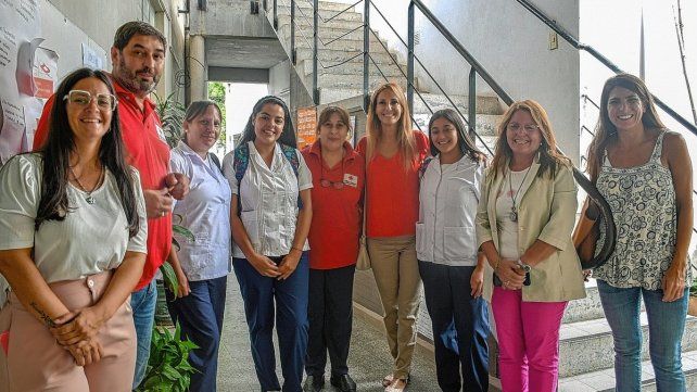 La Filial Concordia de la Cruz Roja recibió equipamiento por parte del municipio.