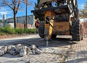 El Municipio puso en marcha el Plan Anual de Bacheo