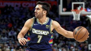 Campazzo tuvo otra noche de buenos números en Denver.