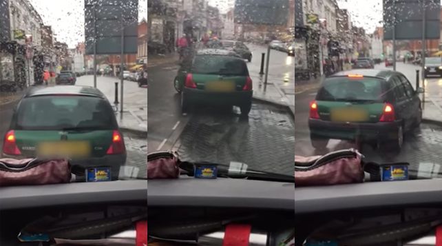 7 minutos para estacionar el auto