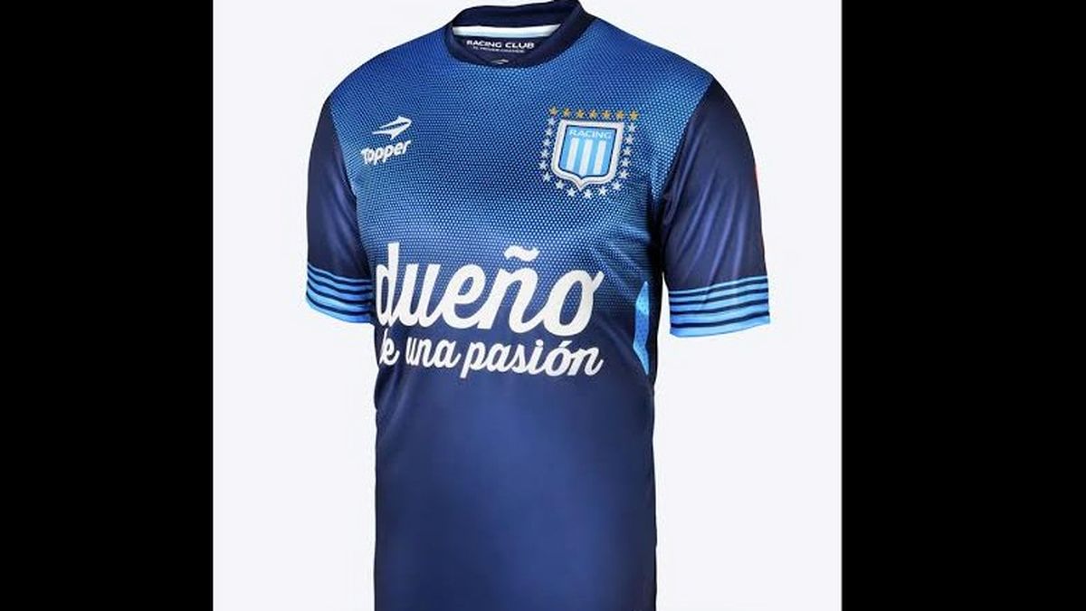 Esta es la nueva camiseta de Racing