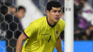 Carlos Lampe, arquero de Bolivia, sabe que tienen que ganarle a Argentina.