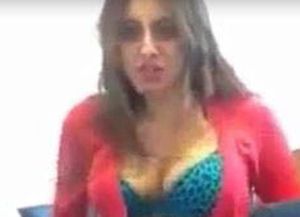 Una alumna grabó videos hot en una clase de Derecho