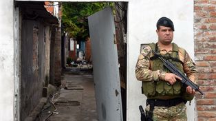 Chacabuco al 4100, el búnker de la organización de Alan Funes conocido como el pasillo.&nbsp;