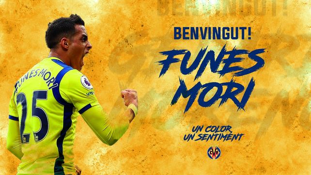Ramiro Funes Mori se incorporó a Villarreal