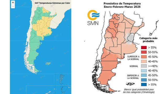 SMN emitió un alerta por temperaturas elevadas. Entre Ríos se encuentra entre las provincias con alerta amarillo. Recomendaciones