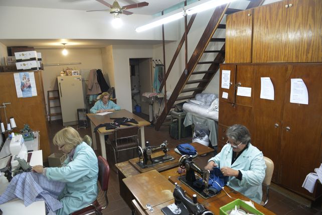 Los grupos de voluntarias funcionan en el hospital desde la década del 30 del siglo pasado.